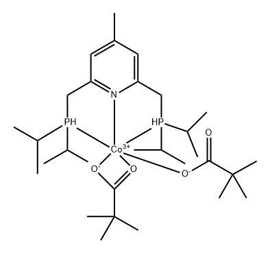 Bis[[diisopropylphosphino]methyl]-4-methyl-pyridine bis(pivaloyloxy)cobalt picture