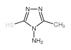 3H-1,2,4-Triazole-3-thione,4-amino-2,4-dihydro-5-methyl- structure