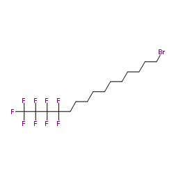 15-Bromo-1,1,1,2,2,3,3,4,4-nonafluoropentadecane Structure