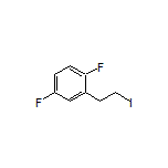 1,4-二氟-2-(2-碘乙基)苯结构式