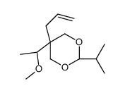 5β-Allyl-2β-isopropyl-5α-(1-methoxyethyl)-1,3-dioxane picture