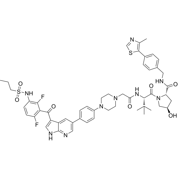 PROTAC RAF degrader 1 Structure