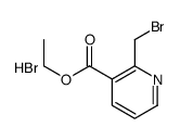 ETHYL 2-(BROMOMETHYL)NICOTINATE HYDROBROMIDE结构式