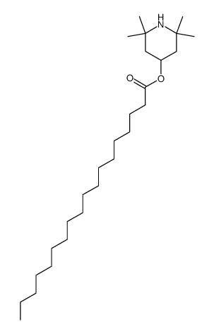 2,2,6,6-tetramethylpiperidin-4-yl octadecanoate Structure