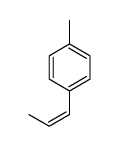 1-(1-Propenyl)-4-methylbenzene Structure