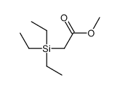 methyl 2-triethylsilylacetate Structure