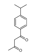 1-(4-propan-2-ylphenyl)butane-1,3-dione结构式