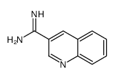 quinoline-3-carboximidamide structure