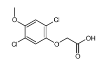 2-(2,5-dichloro-4-methoxyphenoxy)acetic acid Structure