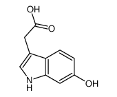 2-(6-hydroxy-1H-indol-3-yl)acetic acid Structure