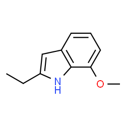 1H-Indole,2-ethyl-7-methoxy-(9CI)结构式