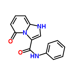 Imidazo[1,2-a]pyridine-3-carboxamide, 1,5-dihydro-5-oxo-N-phenyl- (9CI)结构式