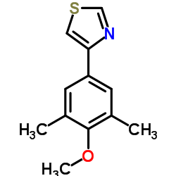 4-(4-Methoxy-3,5-dimethylphenyl)-1,3-thiazole Structure