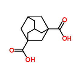 1,3-Dicarboxyadamantane Structure