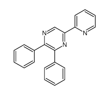 2,3-diphenyl-5-pyridin-2-ylpyrazine Structure