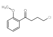 4-chloro-1-(2-methoxyphenyl)butan-1-one structure