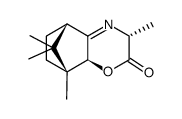 (1R,2S,5R,8S)-1,5,11,11-tetramethyl-3-oxa-6-azatricyclo[6.2.1.02,7]undec-6-en-4-one Structure