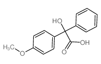 Benzeneacetic acid, a-hydroxy-4-methoxy-a-phenyl- picture