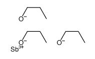 Tripropyl antimonite Structure