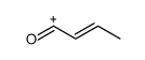 but-2-enoyl cation Structure