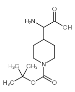 2-AMINO-2-(1-(TERT-BUTOXYCARBONYL)PIPERIDIN-4-YL)ACETIC ACID picture