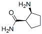 Cyclopentanecarboxamide, 2-amino-, (1R,2S)- (9CI)结构式