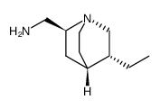 (1S,2S,4S,5R)-2-(aminomethyl)-5-Et-1-azabicyclo[2.2.2]octane结构式