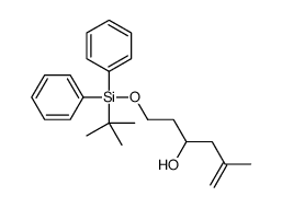 1-[tert-butyl(diphenyl)silyl]oxy-5-methylhex-5-en-3-ol Structure