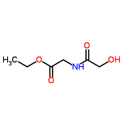 Glycine, N-(hydroxyacetyl)-, ethyl ester (9CI) Structure