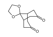 spiro[1,3-dioxolane-2,9'-bicyclo[3.3.1]nonane]-3',7'-dione Structure