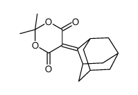 5-(2-亚金刚烷基)-2,2-二甲基-1,3-二噁烷-4,6-二酮图片