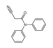 2-cyano-N,N-diphenylacetamide结构式