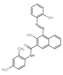 2-Naphthalenecarboxamide,N-(2,4-dimethylphenyl)-3-hydroxy-4-[2-(2-hydroxyphenyl)diazenyl]- picture