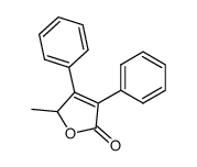 4-methyl-2,3-diphenyl-2(5H)-furanone结构式