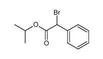 (+-)-bromo-phenyl-acetic acid isopropyl ester结构式