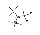 Bis-(trimethylsilyl)-trifluormethyl-arsin Structure