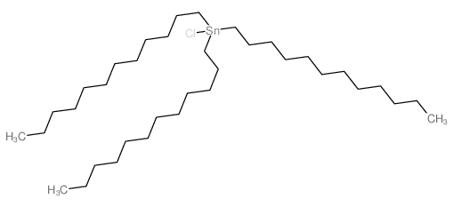 Stannane,chlorotridodecyl- structure