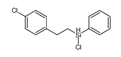 chloro-[2-(4-chlorophenyl)ethyl]-phenylsilane Structure