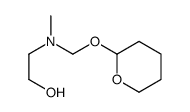 2-[methyl(oxan-2-yloxymethyl)amino]ethanol Structure