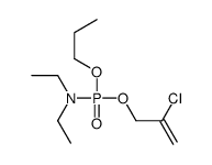 DIETHYLDIMETHYLPHOSPHORAMIDATE Structure