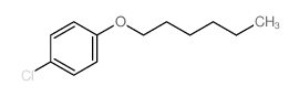 Benzene,1-chloro-4-(hexyloxy)- structure