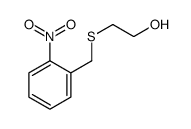 2-[(2-nitrophenyl)methylsulfanyl]ethanol Structure