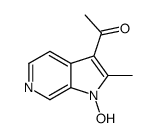 1-(1-hydroxy-2-methylpyrrolo[2,3-c]pyridin-3-yl)ethanone结构式