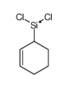 Dichloro(2-cyclohexen-1-yl)silane结构式