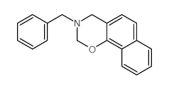 3-Benzyl-3,4-dihydro-2H-naphtho[2,1-e][1,3]oxazine structure