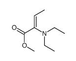 methyl 2-(diethylamino)but-2-enoate结构式