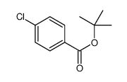 tert-butyl 4-chlorobenzoate结构式