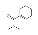 N,N-dimethylcyclohexene-1-carboxamide Structure