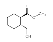 methyl trans-2-hydroxymethylcyclohexane-1-carboxylate结构式