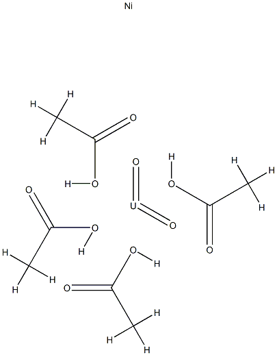 nickel uranyl tetraacetate, of uranium depleted in uranium-235 picture